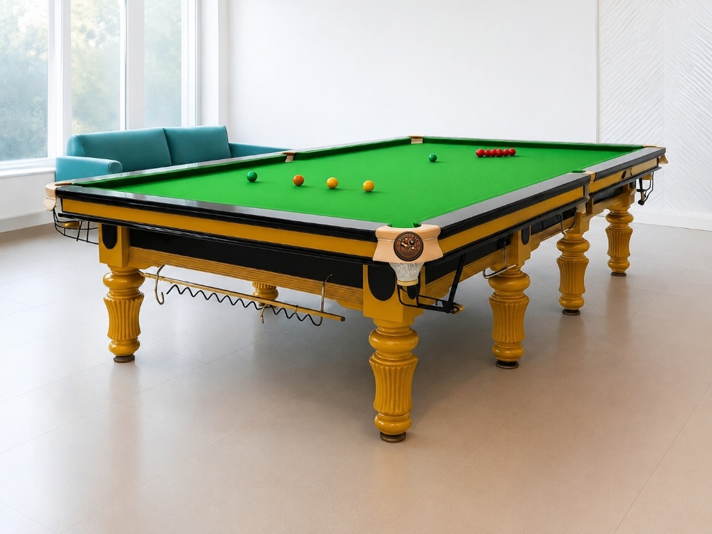 Bullz Eye Gold Snooker Table